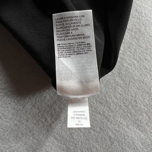 Chico's 1.5 10 Pants Womens Bi-Stretch Slit Ankle So Slimming Office Career - Picture 12 of 12